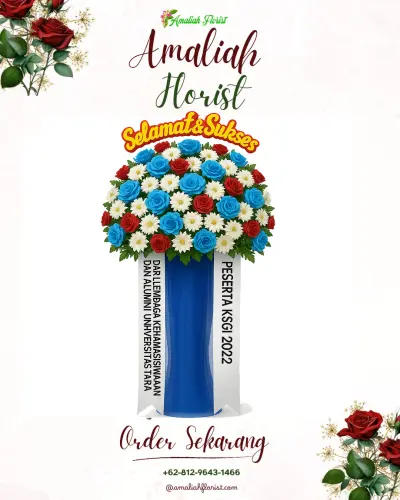 Standing Flower di Pasir Putih